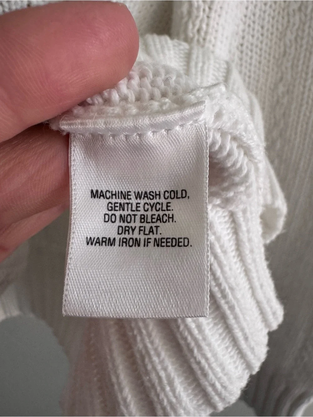 Vintage Classic Elements Chunky Knit White Cardigan Women’s Small or Girls Large